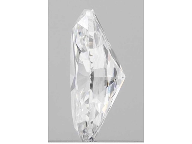 Diamant - 3.05 carat ovaal geslepen geslepen diamant (gecertificeerd) - afbeelding 2 van  4
