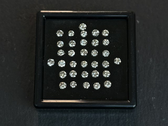 Diamant - 3.07 carat natuurlijke diamant - afbeelding 1 van  4