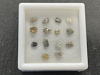 Diamant - 3.08 carat ruwe diamant - afbeelding 1 van  4