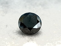 Diamant - 3.09 carat natuurlijke zwarte diamant - afbeelding 1 van  3