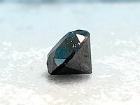 Diamant - 3.09 carat natuurlijke zwarte diamant - afbeelding 2 van  5