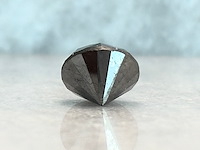 Diamant - 3.09 carat natuurlijke zwarte diamant - afbeelding 3 van  5