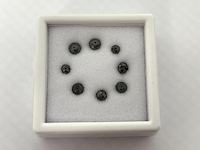 Diamant - 3.10 carat zwarte (enhanced) natuurlijke diamant