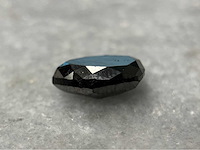Diamant - 3.11 carat zwarte natuurlijke diamant - afbeelding 2 van  5