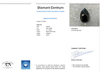 Diamant - 3.11 carat zwarte natuurlijke diamant - afbeelding 3 van  5