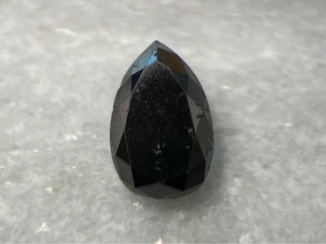 Diamant - 3.11 carat zwarte natuurlijke diamant - afbeelding 4 van  5