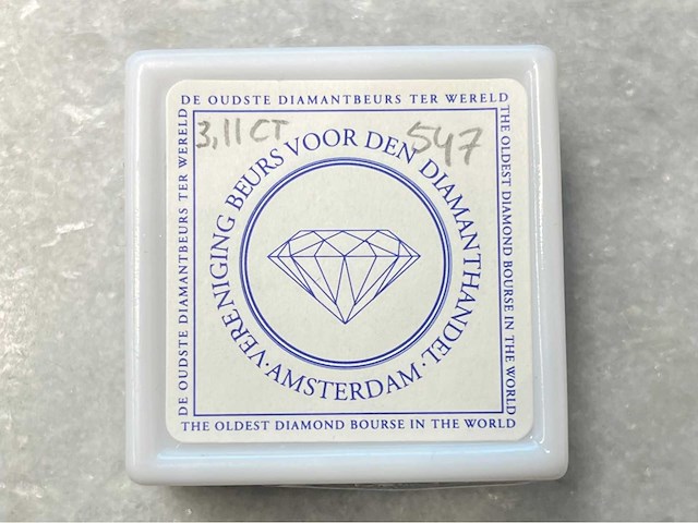 Diamant - 3.11 carat zwarte natuurlijke diamant - afbeelding 5 van  5