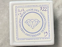 Diamant - 3.12 carat natuurlijke zwarte diamant (gecertificeerd) - afbeelding 2 van  4