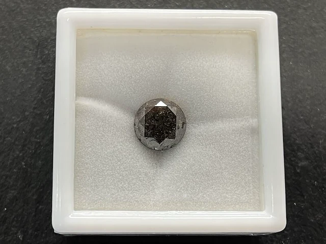 Diamant - 3.35 carat natuurlijke briljant geslepen diamant - afbeelding 1 van  4