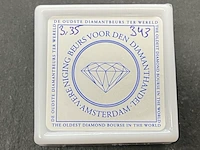 Diamant - 3.35 carat natuurlijke briljant geslepen diamant - afbeelding 2 van  4