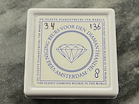 Diamant - 3.40 carat zwarte natuurlijke diamant - afbeelding 2 van  4