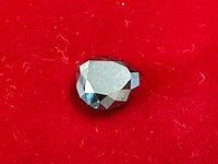 Diamant - 3.86 carat natuurlijke zwarte diamant in druppel vorm (gecertificeerd) - afbeelding 3 van  5