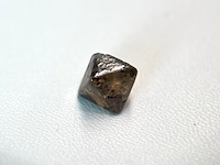 Diamant - 4.01 carat carat echte ruwe diamant - oktaeder vorm - afbeelding 1 van  5