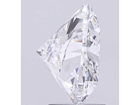 Diamant - 4.01 carat hart vorm geslepen diamant (gecertificeerd) - afbeelding 2 van  4