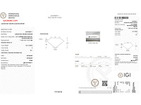 Diamant - 4.01 carat radiant geslepen diamant (gecertificeerd) - afbeelding 3 van  4