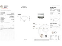 Diamant - 4.01 carat radiant geslepen diamant (gecertificeerd) - afbeelding 4 van  4