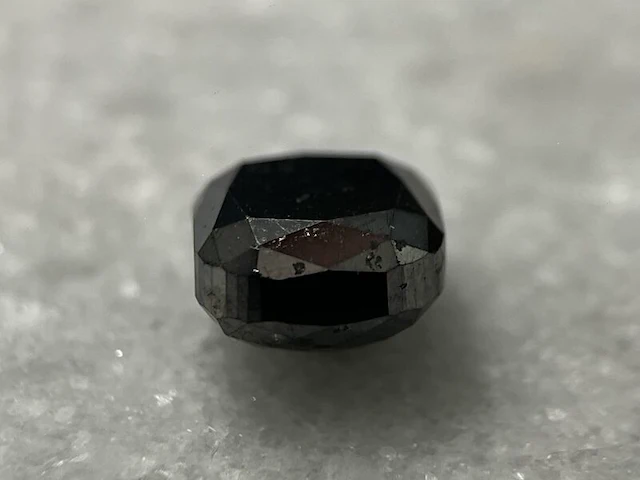 Diamant - 4.01 carat zwarte natuurlijke diamant - afbeelding 2 van  6