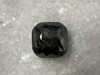 Diamant - 4.01 carat zwarte natuurlijke diamant - afbeelding 3 van  6