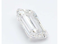 Diamant - 4.02 carat emerald geslepen diamant (gecertificeerd) - afbeelding 2 van  4