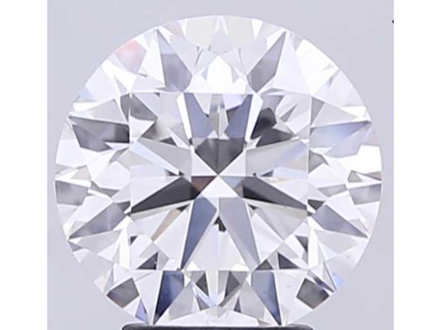 Diamant - 4.03 carat briljant geslepen diamant (gecertificeerd) - afbeelding 1 van  4
