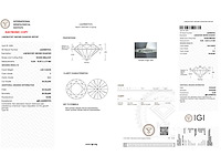 Diamant - 4.03 carat briljant geslepen diamant (gecertificeerd) - afbeelding 4 van  4