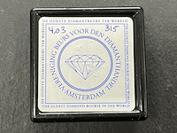 Diamant - 4.03 carat natuurlijke briljant geslepen diamant - afbeelding 2 van  2