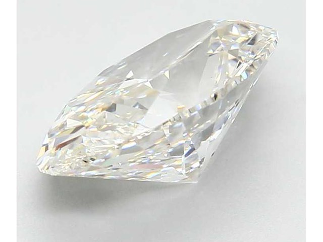 Diamant - 4.04 carat ovaal geslepen geslepen diamant (gecertificeerd) - afbeelding 2 van  4
