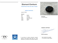 Diamant - 4.16 carat zwarte natuurlijke diamant - afbeelding 3 van  5