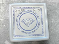 Diamant - 4.16 carat zwarte natuurlijke diamant - afbeelding 5 van  5