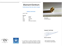 Diamant - 4.40 carat carat echte ruwe diamant - oktaeder vorm - afbeelding 3 van  3
