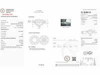 Diamant - 5.00 carat briljant geslepen diamant (gecertificeerd) - afbeelding 4 van  4