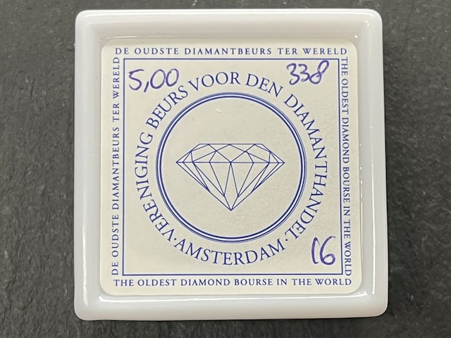 Diamant - 5.00 carat ruwe diamant - afbeelding 2 van  2