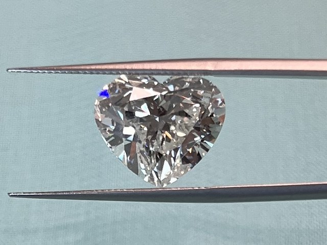 Diamant - 5.01 carat investeringsdiamant met hrd certificaat (gecertificeerd) - afbeelding 1 van  7