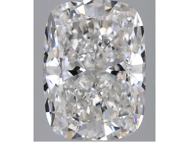 Diamant - 5.01 carat kussenvorm geslepen diamant (gecertificeerd) - afbeelding 1 van  2