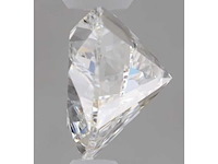 Diamant - 5.02 carat hart vorm geslepen diamant (gecertificeerd) - afbeelding 2 van  4