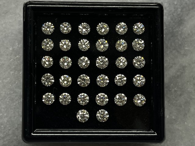 Diamant - 5.09 carat natuurlijke diamant - afbeelding 1 van  4