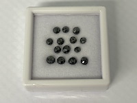 Diamant - 5.20 carat zwarte natuurlijke diamant