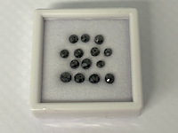 Diamant - 5.20 carat zwarte natuurlijke diamant
