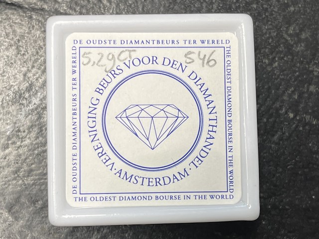 Diamant - 5.29 carat zwarte natuurlijke diamant (enhanced) - afbeelding 4 van  6