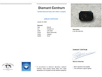 Diamant - 5.65 carat zwarte natuurlijke diamant - afbeelding 3 van  5