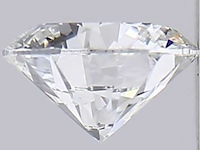 Diamant - circa 2.00 carat briljant geslepen diamant (gecertificeerd) - afbeelding 2 van  3