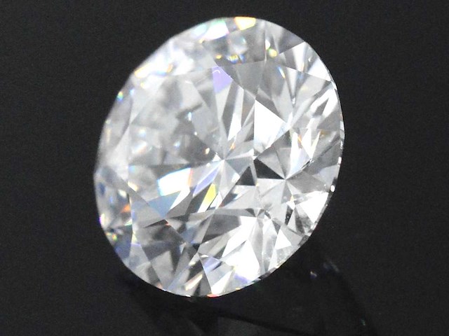 Diamant - circa 2.00 carat briljant geslepen diamant (gecertificeerd) - afbeelding 2 van  3