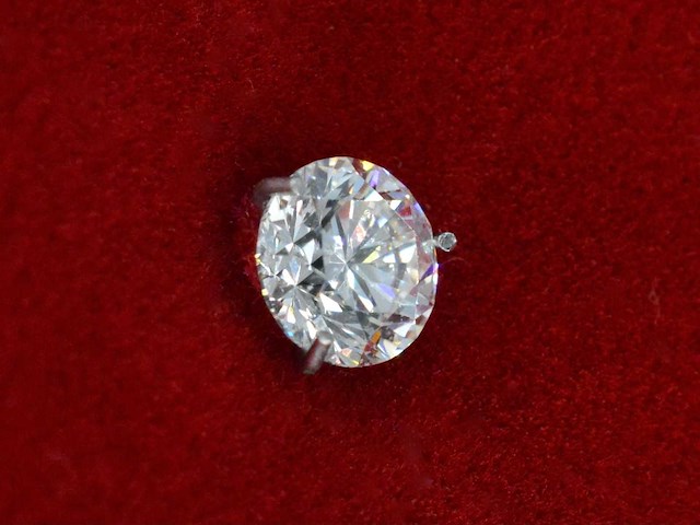 Diamant - circa 2.00 carat briljant geslepen diamant (gecertificeerd) - afbeelding 2 van  3