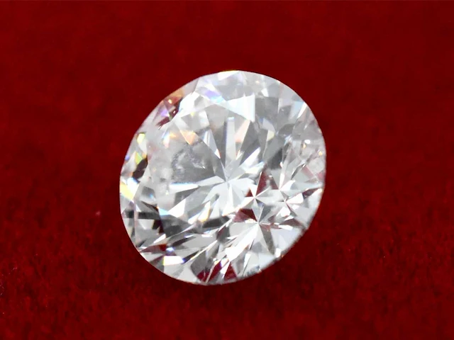 Diamant - circa 2.00 carat briljant geslepen diamant (gecertificeerd) - afbeelding 2 van  3