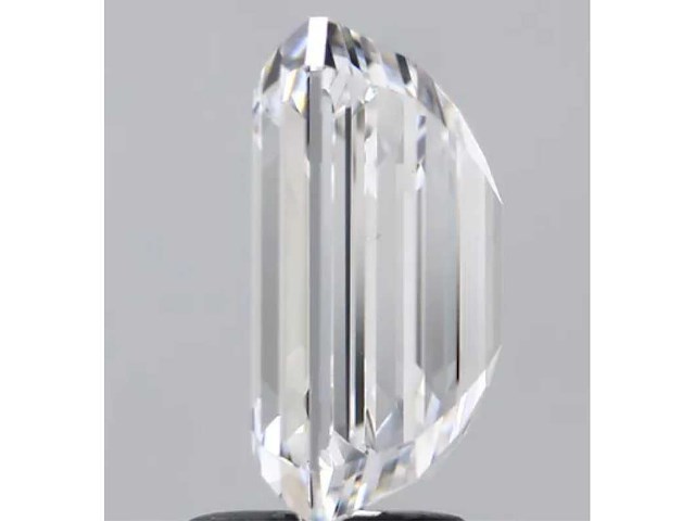 Diamant - circa 2.00 carat emerald geslepen diamant (gecertificeerd) - afbeelding 2 van  4