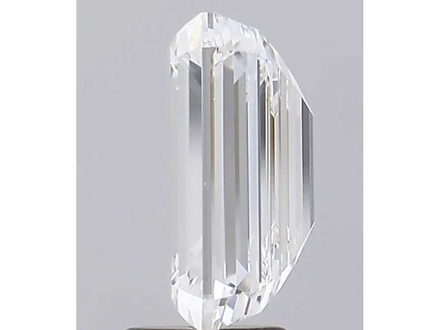Diamant - circa 2.00 carat emerald geslepen diamant (gecertificeerd) - afbeelding 2 van  4