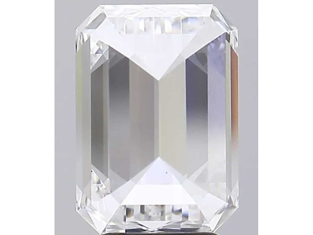 Diamant - circa 2.00 carat emerald geslepen diamant (gecertificeerd) - afbeelding 4 van  4