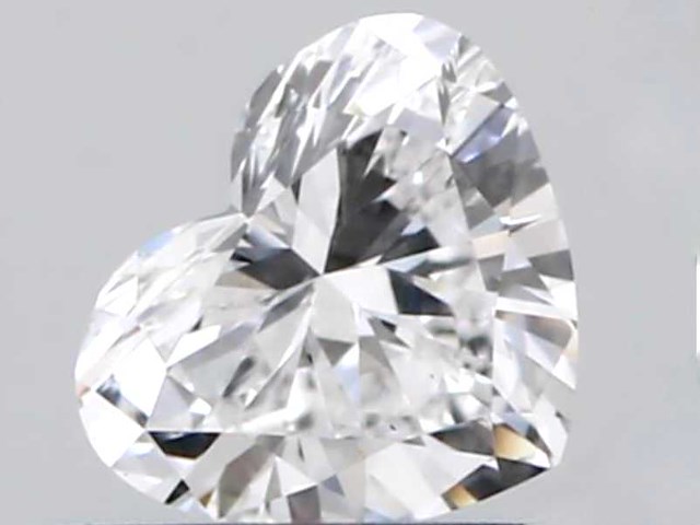 Diamant - circa 2.00 carat hart vorm geslepen diamant (gecertificeerd) - afbeelding 1 van  3