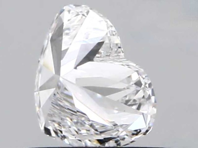Diamant - circa 2.00 carat hart vorm geslepen diamant (gecertificeerd) - afbeelding 2 van  3