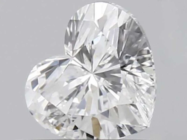 Diamant - circa 2.00 carat hart vorm geslepen diamant (gecertificeerd) - afbeelding 1 van  4